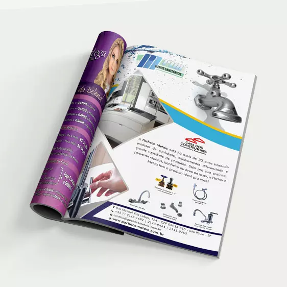 Anúncio para Revista