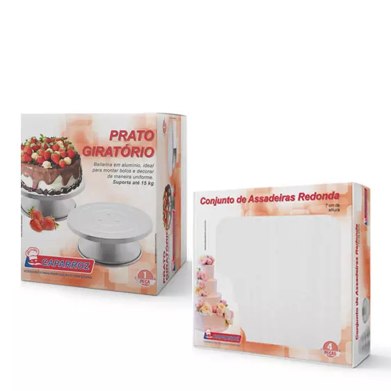 Embalagem Caparroz Formas