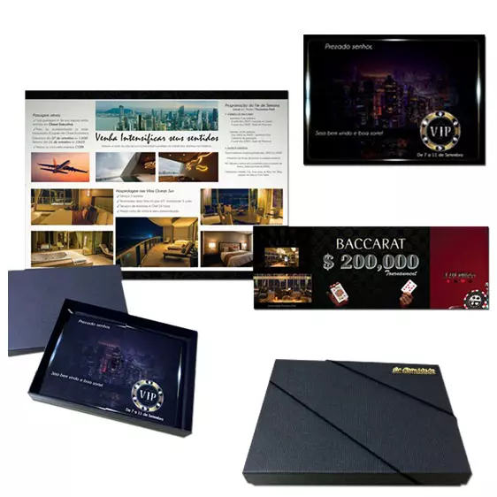 Convite personalizado Baccarat