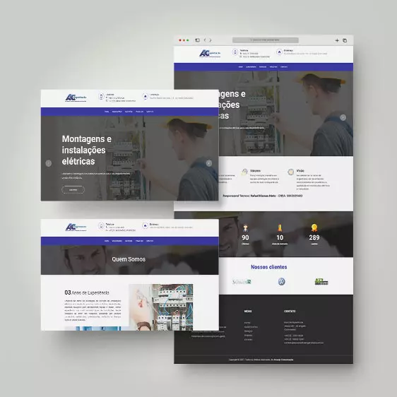 Site Institucional ACCarvalho